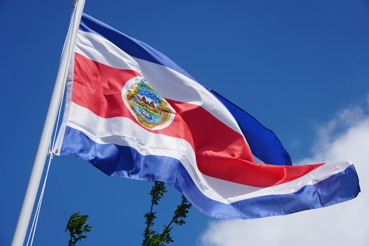 Costa Rica flag