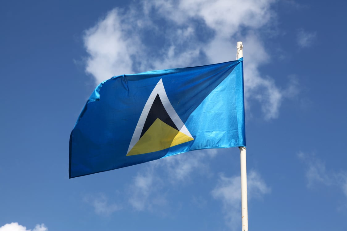 Flag of St. Lucia